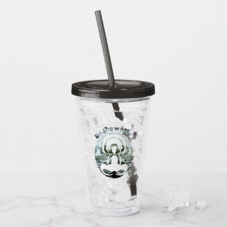 Vaso Acrílico Sé como agua todos los días zen