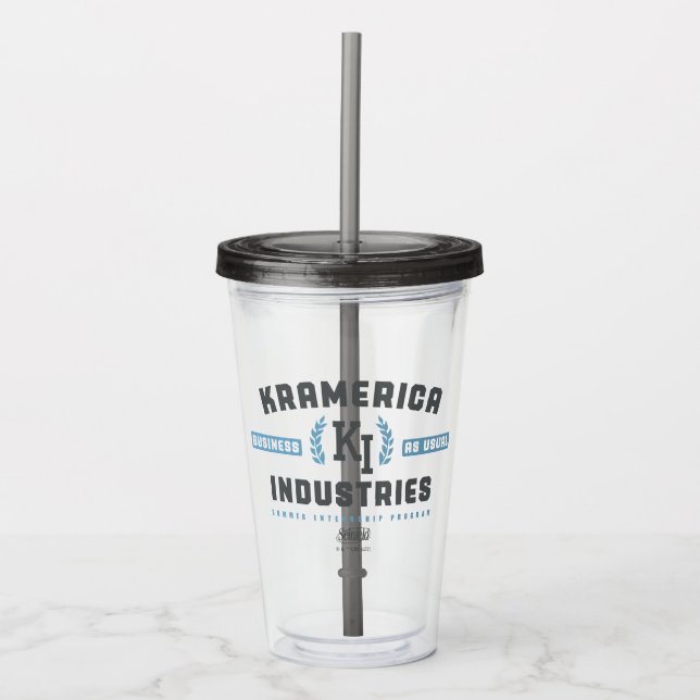 Vaso Acrílico Seinfeld | Industrias Kramerica (Anverso)