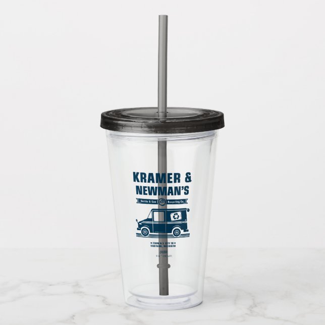 Vaso Acrílico Seinfeld | Kramer & Newman's Recycling Co. (Anverso)