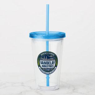 Vaso Acrílico Seinfeld   Logotipo de las industrias de vanretard