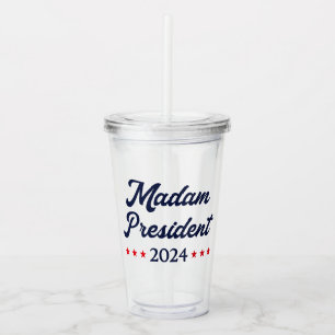 Vaso Acrílico Señora Presidenta 2024 I - Kamala Harris