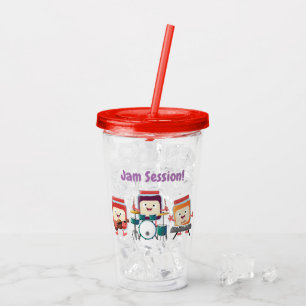 Vaso Acrílico Sesión de improvisación personalizado humor