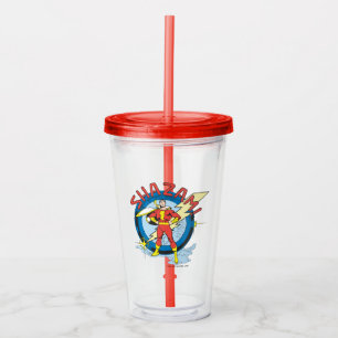 Vaso Acrílico Shazam