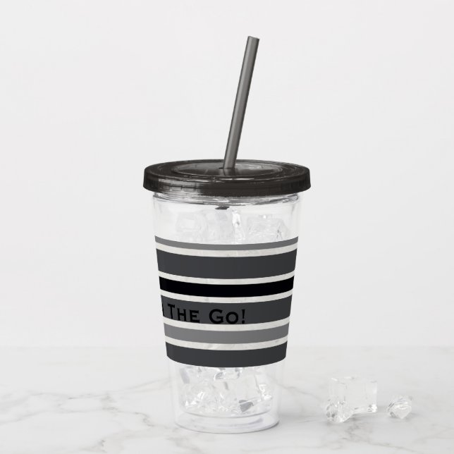 Vaso Acrílico Siempre En Marcha (Reverso (hielo))