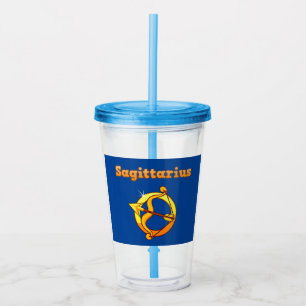 Vaso Acrílico Símbolo sagitario