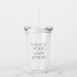 Vaso Acrílico Simplemente - Cree lo suyo