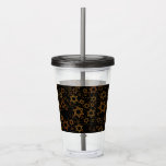Vaso Acrílico SlipperyJoe's Estrella David temática de Hanukkah<br><div class="desc">SlipperyJoe's Estrella David temática de Hanukkah artística luz de velas festiva temas de luz y resiliencia moderna reverente para fiestas judías tamaños variados tonos metálicos oro bronce marrón profundo negro rico fondo evoca tradición hebrea elegancia patrón simétrico regalos decoraciones flujo visual ceremonial rítmico símbolo significativo religión</div>