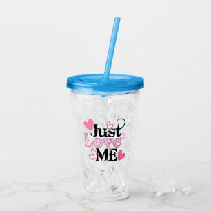 Vaso Acrílico Sólo ame 02.w.