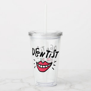 Vaso Acrílico Sonrisa del dentista