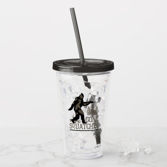 Vaso Acrílico Squatchin ido Sasquatch (Anverso (hielo))