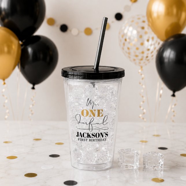 Vaso Acrílico Sr. Onederful (Mr. Onederful Acrylic Tumbler)