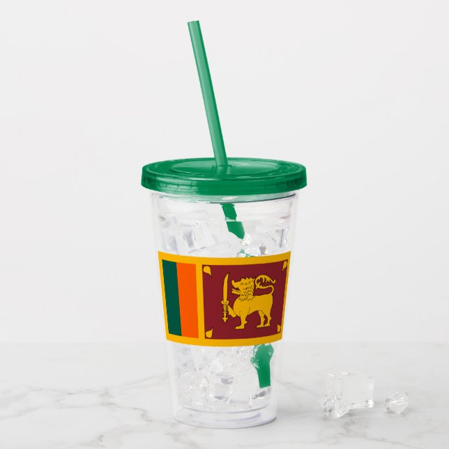 Vaso Acrílico Sri Lanka (Anverso (hielo))