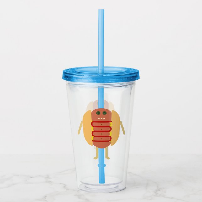 Vaso Acrílico Stubby Lil Weenie (Anverso)