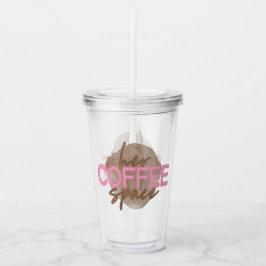 Vaso Acrílico Su espacio de café