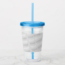 Vaso Acrílico Su imagen acrílica Tumbler