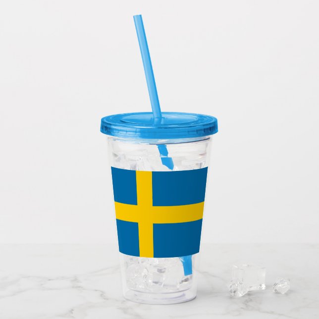 Vaso Acrílico Suecia (Anverso (hielo))
