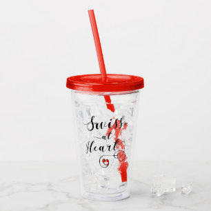 Vaso Acrílico Suizo en el corazón, Suiza
