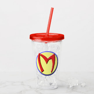 Vaso Acrílico Super Mom Emblem