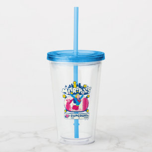 Vaso Acrílico Supergirl Super Pop Mujer del Mañana
