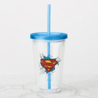 Superman S-Shield | Logo Dentro de las nubes