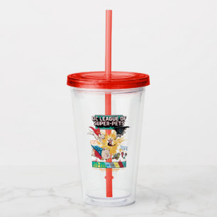 Vaso Acrílico SuperMascotas: Somos un paquete, ¡nos mantenemos 