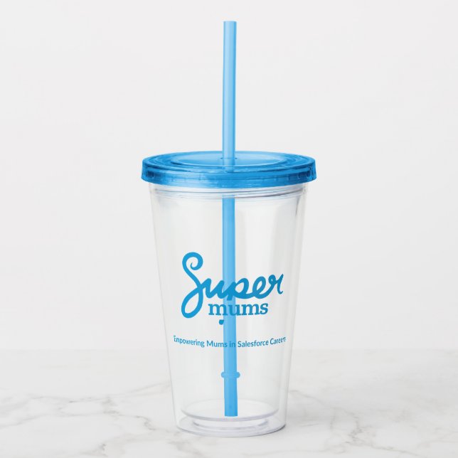 Vaso Acrílico Supermums Tumbler acrílico (Anverso)