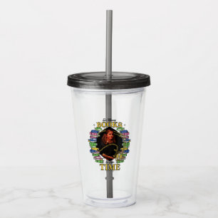 Vaso Acrílico Tantos Libros, Tan Poco Tiempo