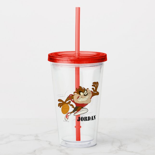 Vaso Acrílico TAZ™ el ciclón que gotea (Anverso)