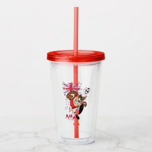 Vaso Acrílico TAZ™ Equipo Australia Fútbol Gráfico