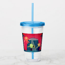 Vaso Acrílico Teatro infantil