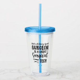 Vaso Acrílico Tecnología quirúrgica personalizada   Tecnólogo qu