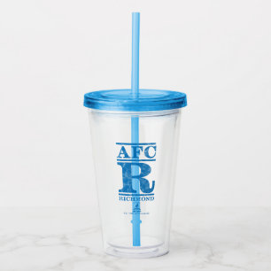 Vaso Acrílico Ted Lasso AFC R Richmond Text Logo