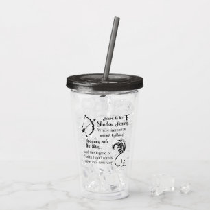 Vaso Acrílico Tempest of Shadows Brenda K Davies