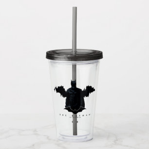 Vaso Acrílico The Batman Gotham Silhouette