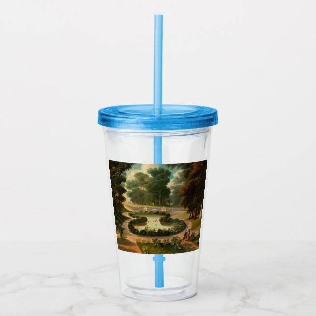 Vaso Acrílico Thomas Chambers Mount  Auburn (Anverso)