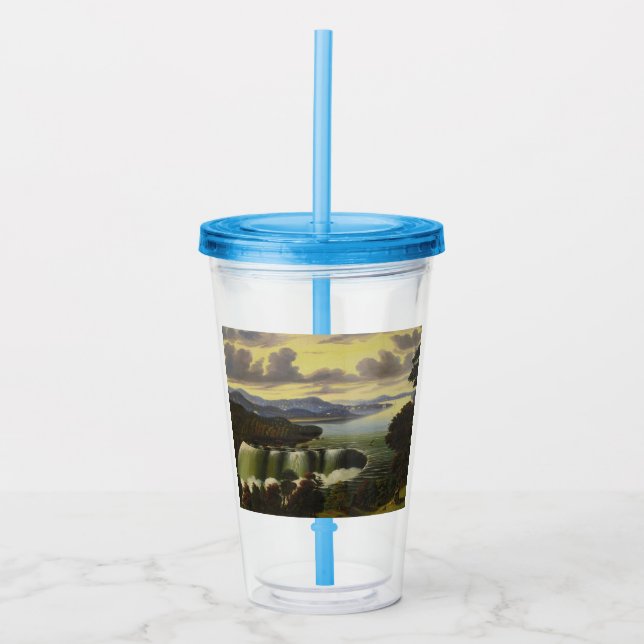 Vaso Acrílico Thomas Chambers Niagara (Anverso)
