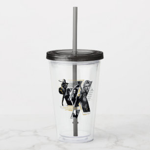 Vaso Acrílico Thunderbolts* Gráfico de grupo