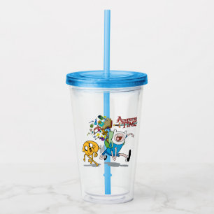 Vaso Acrílico Tiempo de aventura Gear de aventura de Finn