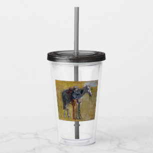 Vaso Acrílico Tierras baldías americanas: vaquero del viejo oest