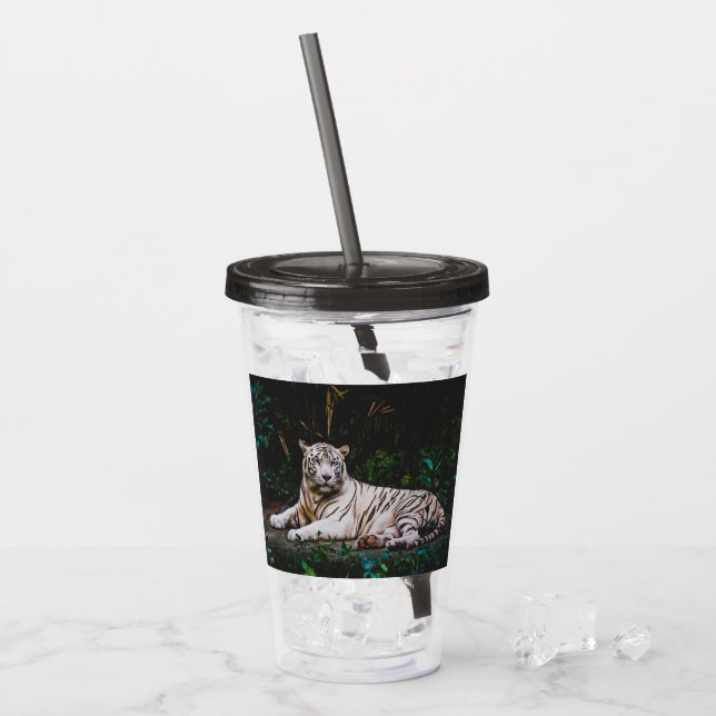 Vaso Acrílico Tigre (Anverso (hielo))