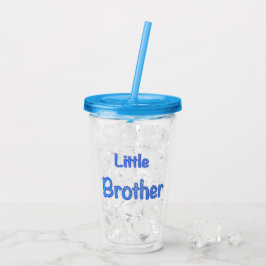 Vaso Acrílico Tipografía de Little Brother