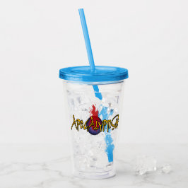 Vaso Acrílico Título Apocalíptico