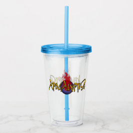 Vaso Acrílico Título Apocalíptico