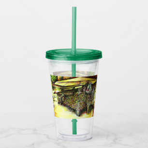 Vaso Acrílico Tomada de la posesión de los poderes