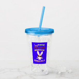 Vaso Acrílico Tomo en serio mis descansos para el café