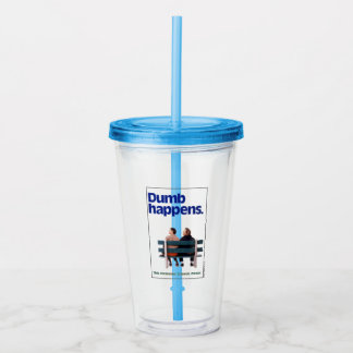 Vaso Acrílico Tonto y tonto | Sucesos de migaja