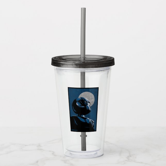 Vaso Acrílico Toonami TOM 5 Gráfico de luz lunar (Anverso)