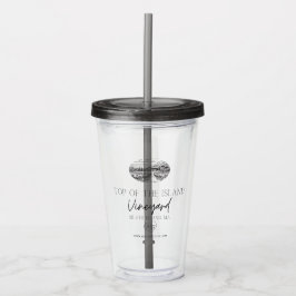 Vaso Acrílico Top of the Island Winery Acrylic Tumbler