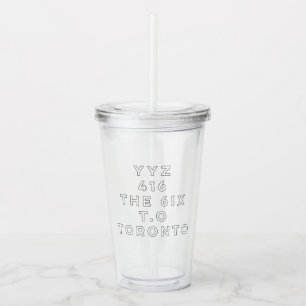 Vaso Acrílico Toronto es hogar - Tumbler