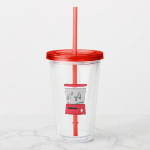 Vaso Acrílico Toss de anillos acuáticos